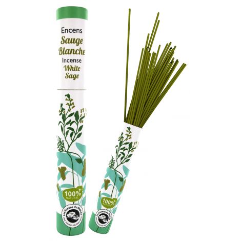 Encens végétal Sauge blanche 30 bâtons